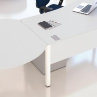 BENCH CIRCULAR CONFERENCE END TABLE