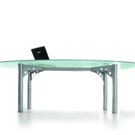 X Time Work Glass Executive Desk  (42)