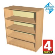 4 Shelf Bookcase - 600mm wide