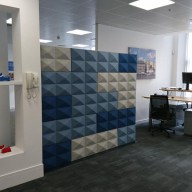 Handelsbanken - Tile / Fabric Acoustic Wall