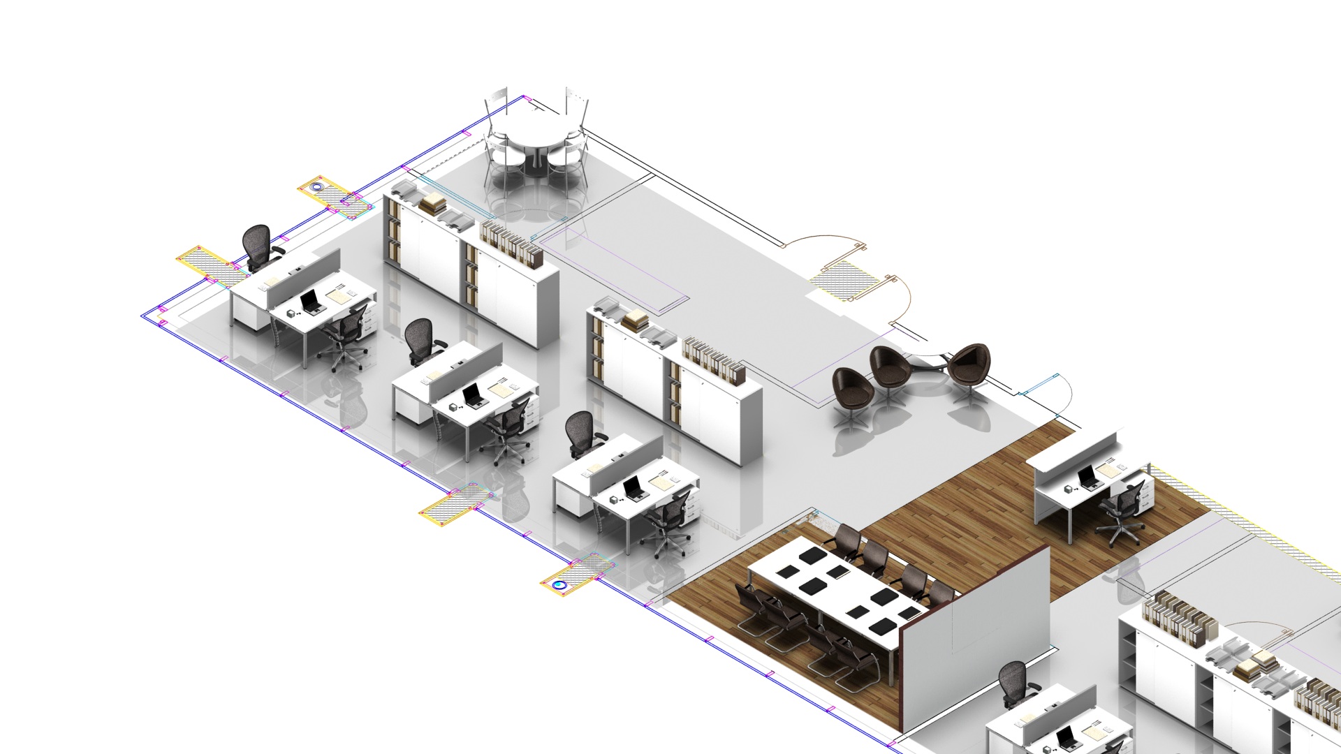 2D & 3D CAD Rendered Images | Richardsons Office Furniture ...