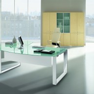 X Time Work Glass Executive Desk  (15)