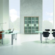X Time Work Glass Executive Desk  (20)