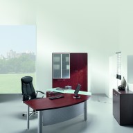 X Time Work Glass Executive Desk  (23)