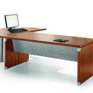 X Time Work Glass Executive Desk  (4)