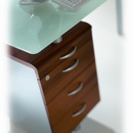 X Time Work Glass Executive Desk  (44)