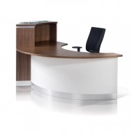 Crescent Reception Desk - Reception Counter (6)