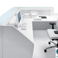 Zig Zag Reception Counter  Reception Desk Bradford - Leeds Richardsons (10)
